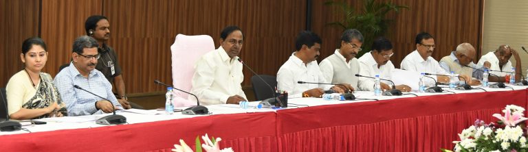 Cm Kcr Held A Review Meeting On Panchayat Raj Dept 17 12 2018