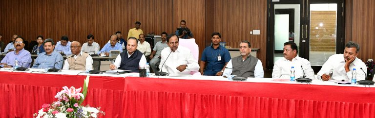 Cm Kcr Held A Meeting On Food Processing Units