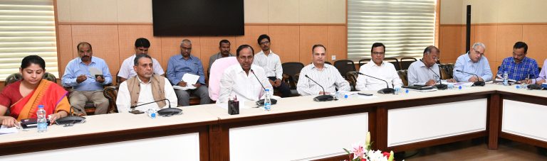 Cm Kcr Held A Review Meeting With Irrigation Officials 07 01 2019