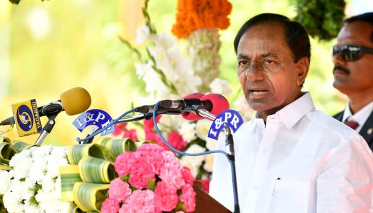 Cm Kcr Addressing The Public On The Occassion Of Telangana State Formation Day 02 06 2019