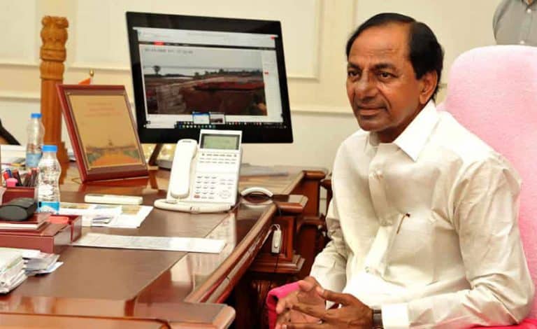 Cm Kcr Held A Review Meeting On Kaleshwaram Project