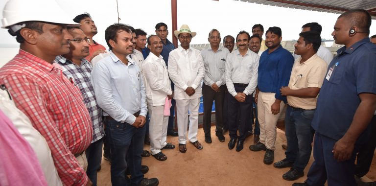 Cm Visits Kaleshwaram Project On 06 08 2019