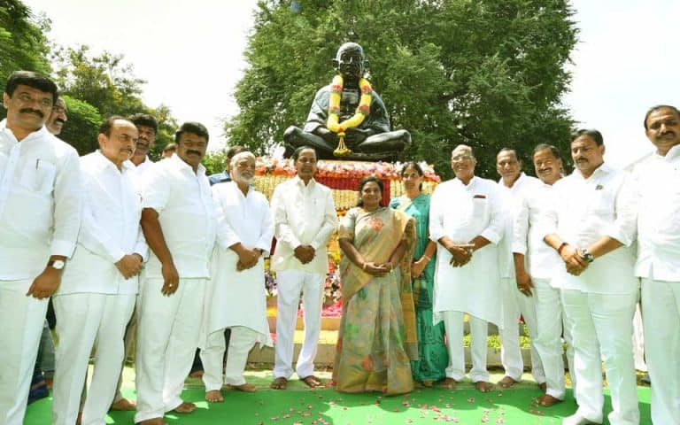 Governor Tamilisai Soundararajan And Cm Kcr Participated In Gandhi Jayanti Celebrations 02 10 2019 07
