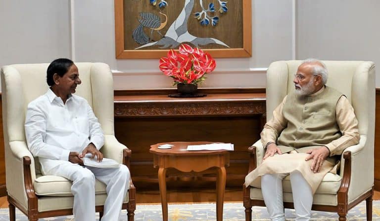 CM KCR calls on Prime Minister Narendra Modi