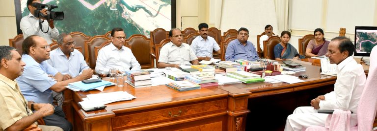 Cm Kcr Held A Reveiw Meeting On Central Budget Proposals 01 02 2020