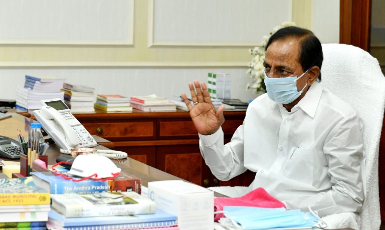 Cm Kcr Held A High Level Meeting On The Measures Taken To Contain The Coronavirus Spread