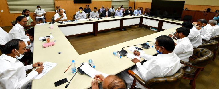 Cm Kcr Held A High Level Meeting On Ap Lift Irrigation Project 11 05 2020