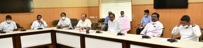 Cm Kcr Reviewed On The Entry Of Swarms Of Locusts In Telangana 28 05 2020