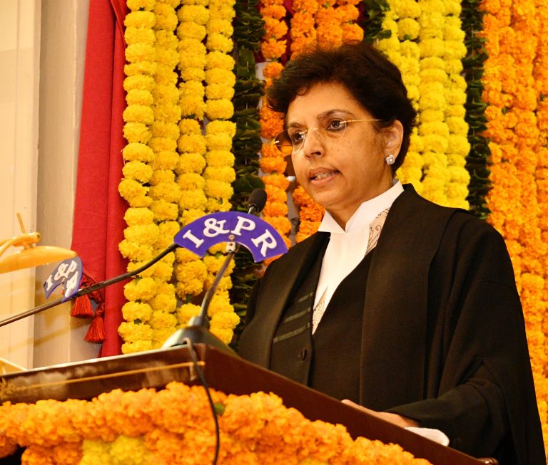 Swearing In Ceremony Of Kumari Justice Hima Kohli As Chief Justice Of Telangana High Court 07 01 2021 5