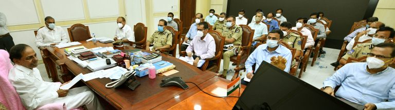 Cm Kcr Held A Review Meeting On Covid19 Situation In State 24 05 2021
