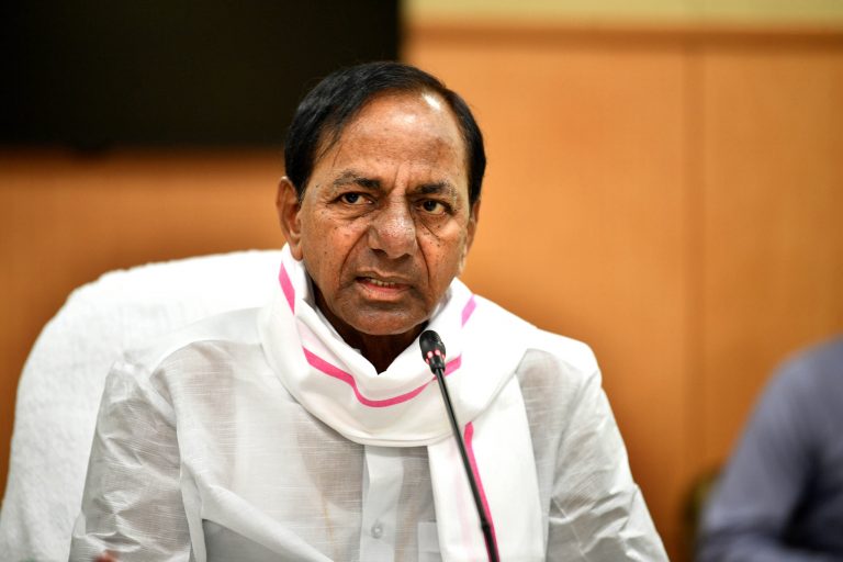 Cm Sri Kcr In A High Level Review Meeting