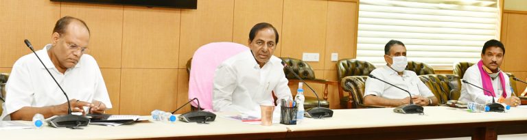 Cm Kcr Held High Level Review On Podu Lands Issue 09 10 2021