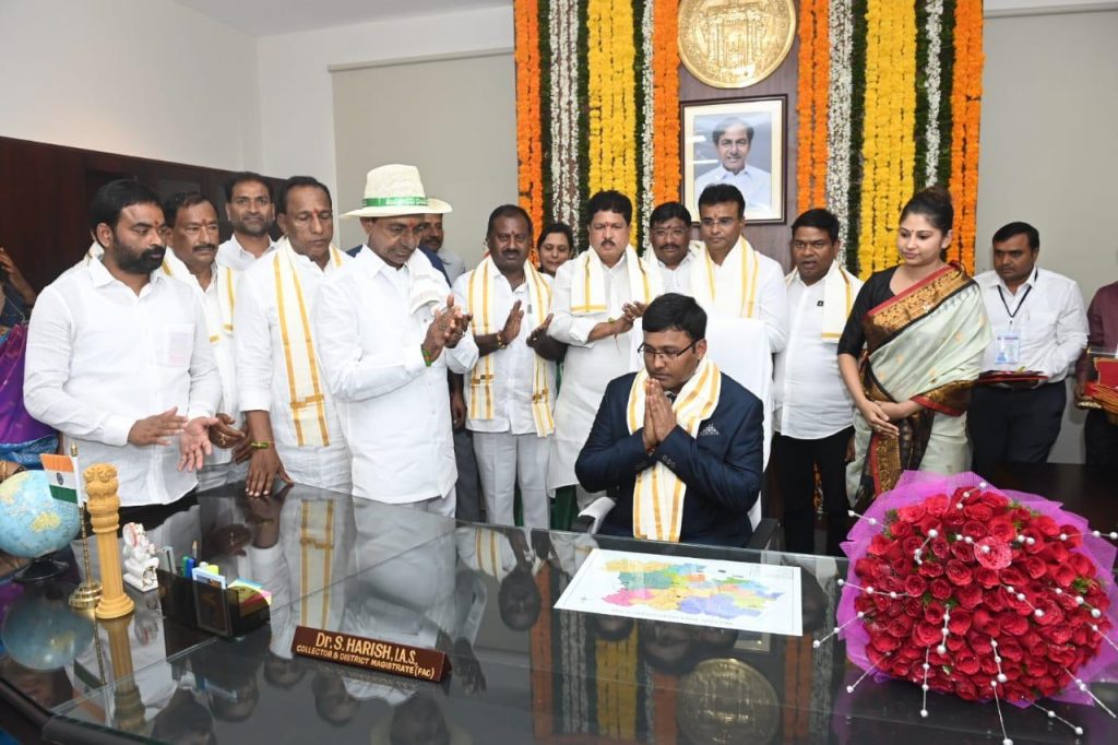 CM Sri KCR inaugurates Medchal-Malkajgiri District Collectorate Complex