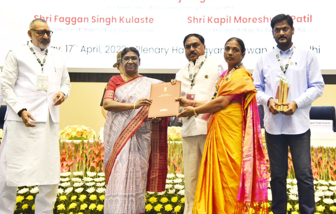 Telangana bags 13 awards in National Panchayat Awards 2023 Chief Minister