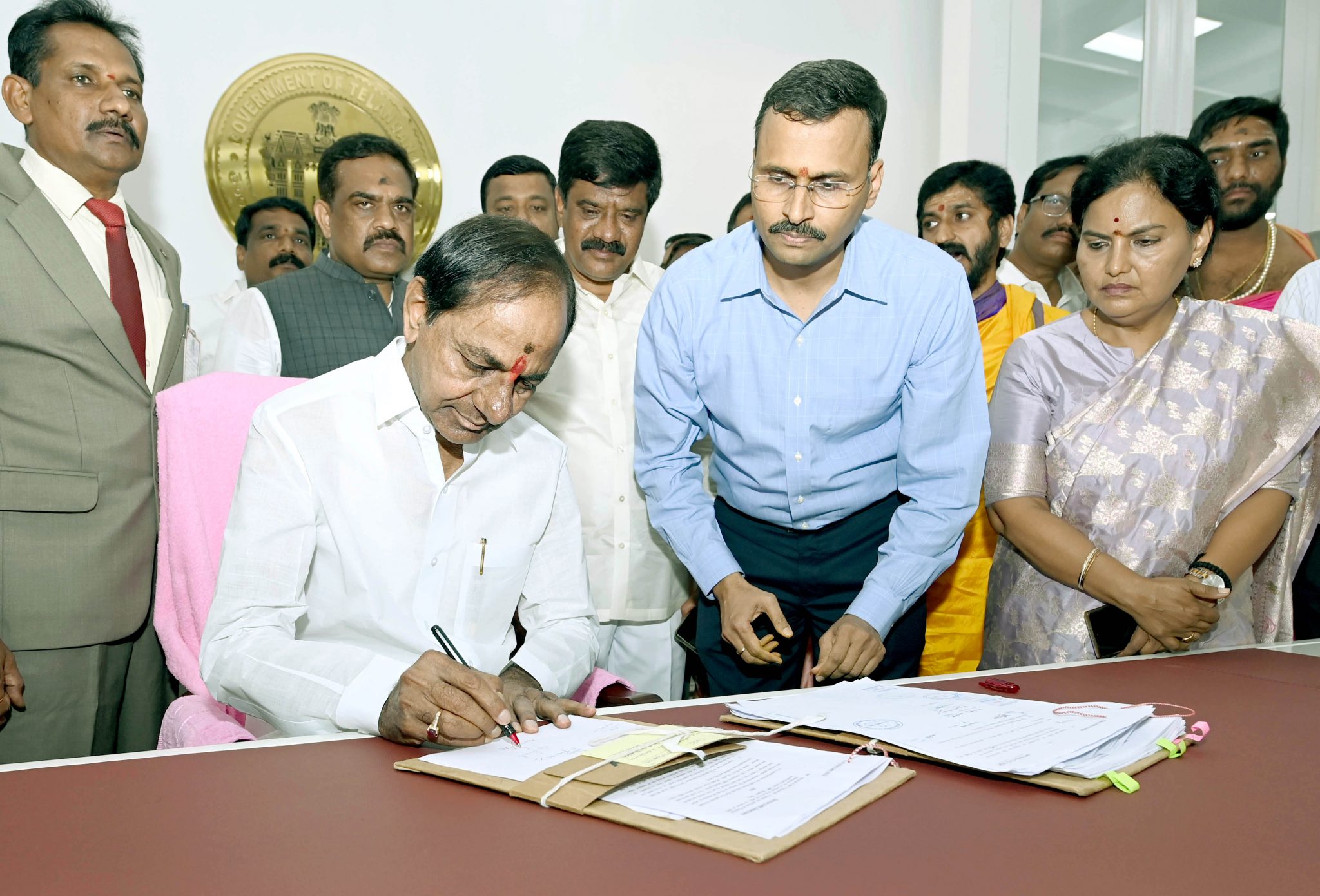 Dr. B.R. Ambedkar Telangana State Secretariat - Sri K. Chandrashekar Rao