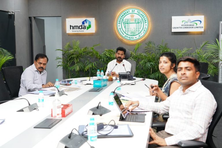 Cm Revanth Reddy Held A Review On Musi Riverfront Development 02 01 2024 (1)