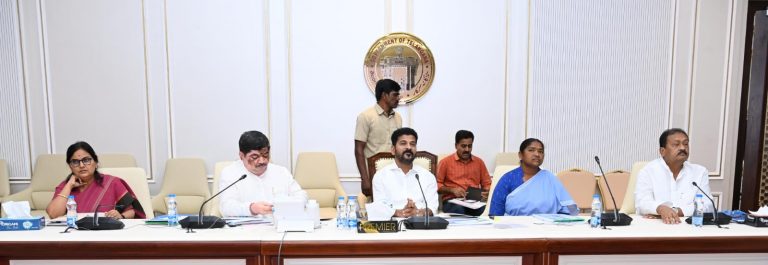 Cm Sri Revanth Reddy Held Reivew Meeting With Bc And Tribal Welfare Dept Officials 27 01 2024 (3)