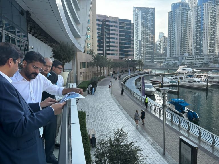 Cm And Officials Undertook Study Trip Of The Dubai Waterfront 21 01 2024