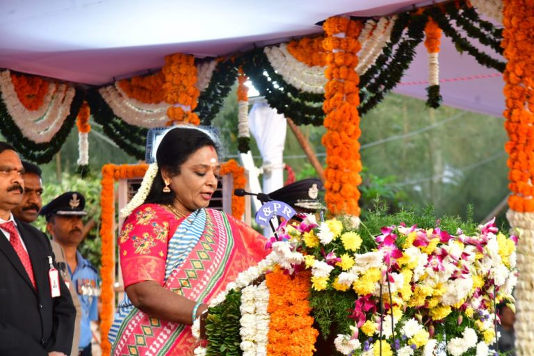 Governor Tamilisai Soundararajan Addressing On The Occasion Of Republic Day 26 01 2024 01