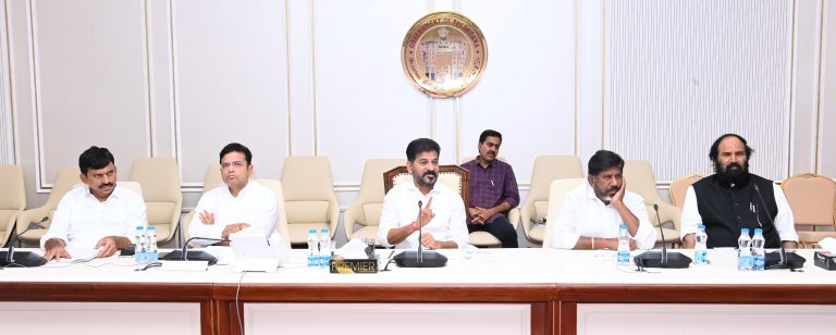 Cm Sri Revanth Reddy Held A Review With The Cabinet Sub Committee At The Secretariat 22 02 2024 (3)