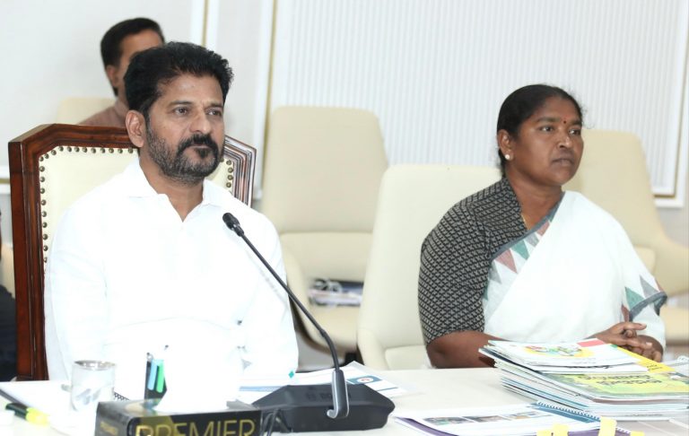 Cm Revanth Reddy Held A Review On Woment And Child Welfare 02 03 2024 (2)