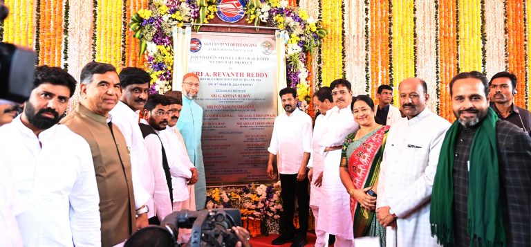 Cm Revanth Reddy Laid Foundation Stone For Metro Rail Project In The Old City 08 03 2024 1