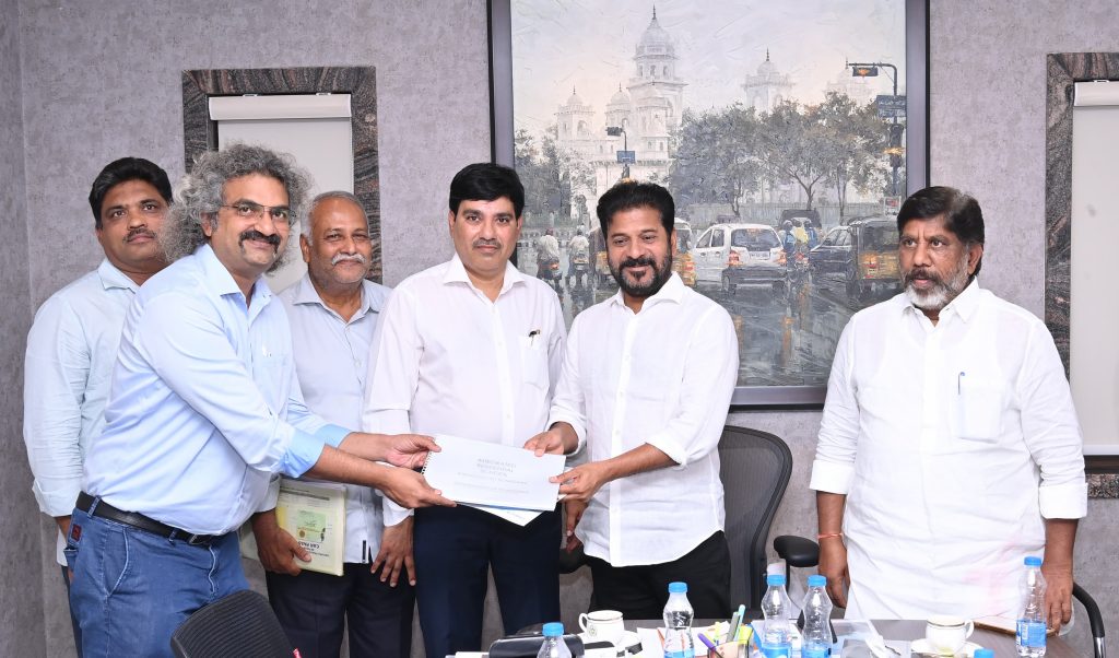 Cm Revanth Reddy Held A Review On The Establishment Of Integrated Residential Schools 23 06 2024