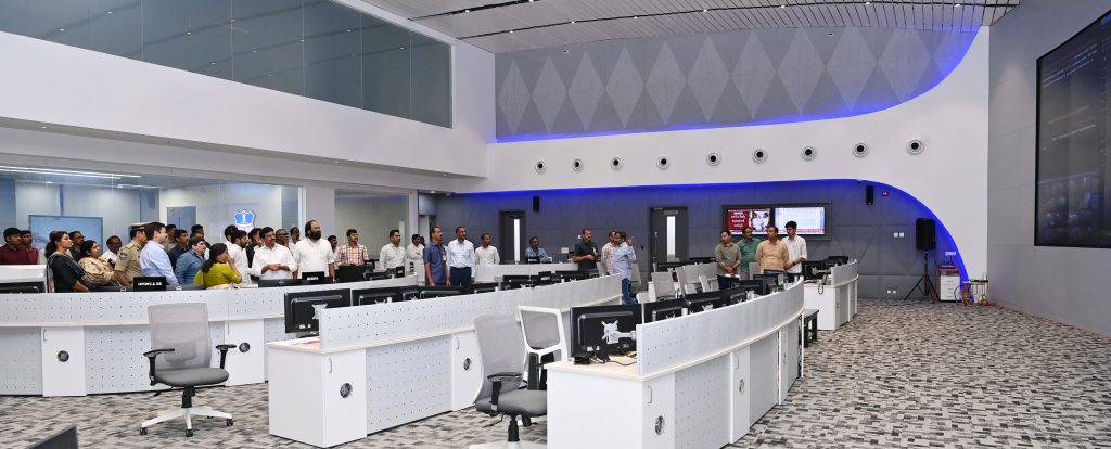 Cm Revanth Reddy Visited The Command Control Center 15 06 2024 4