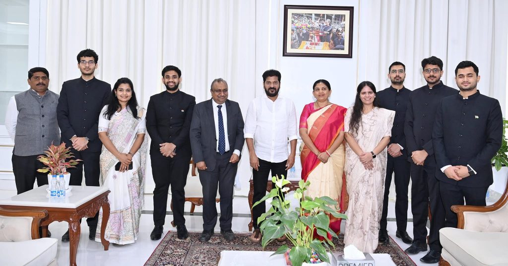 Cm Held A Meeting With Assistant Collectors Of Ias 2023 Batch 11 06 2024