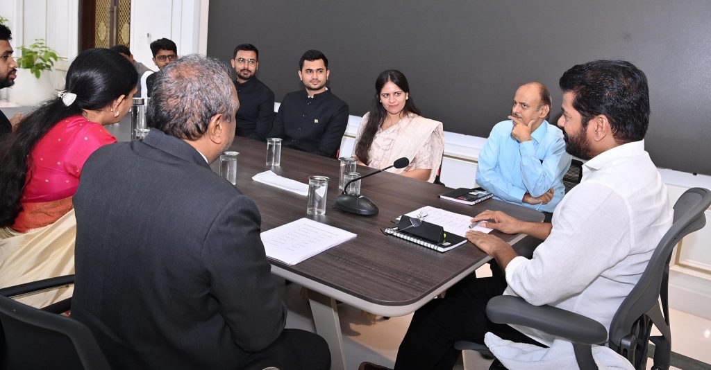 Cm Held A Meeting With Assistant Collectors Of Ias 2023 Batch 11 06 2024 02
