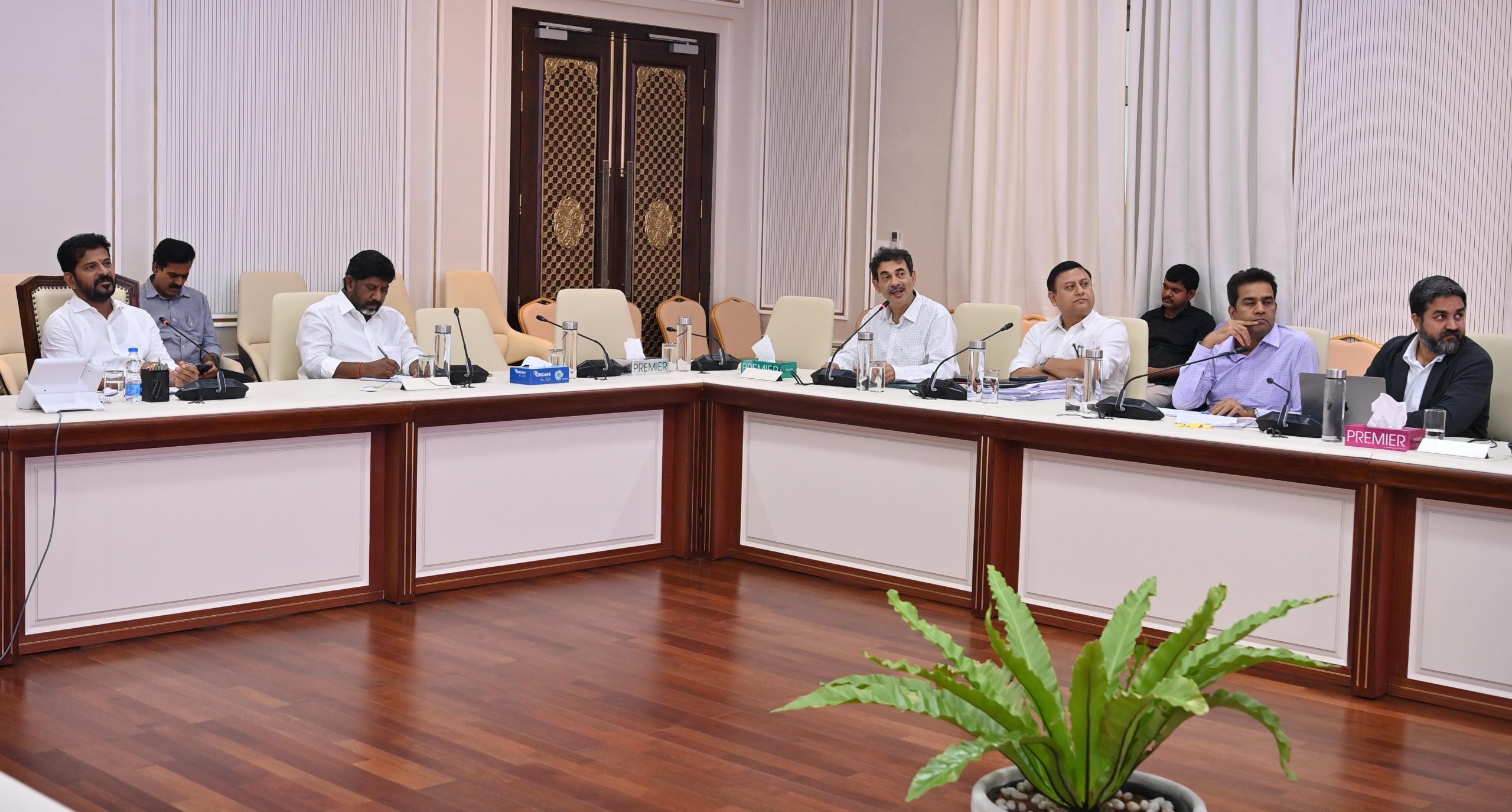 Cm Revanth Reddy And Deputy Chief Minister Bhatti Vikramarka Held A Review Meeting On The Proposed Skills University 19 07 2024 4