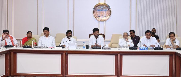 Cm Revanth Reddy Held A Review Of Local Body Elections At The State Secretariat 26 07 2024 (5)