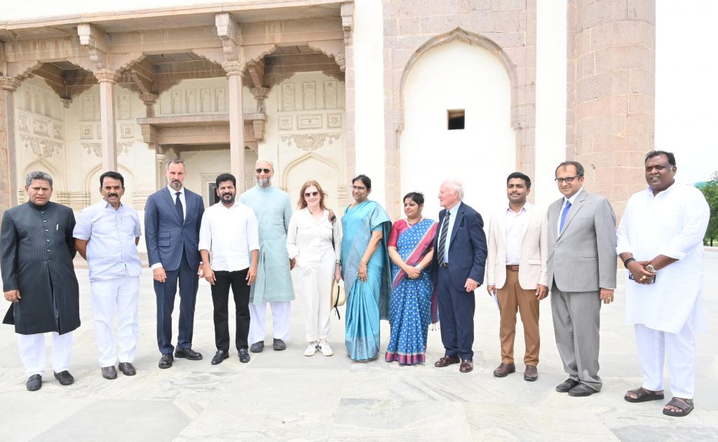 Cm Revanth Reddy Participated In Completion Ceremony Of Qutb Shahi Heritage Park 28 07 2024 6