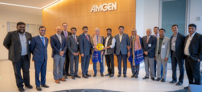 Cm Anumula Revanth Reddy And Minister Duddilla Sridhar Babu Met Dr. David Reese And Mr. Som Chattopadhyay At Amgen’s R&d Site In San Francisco (3)