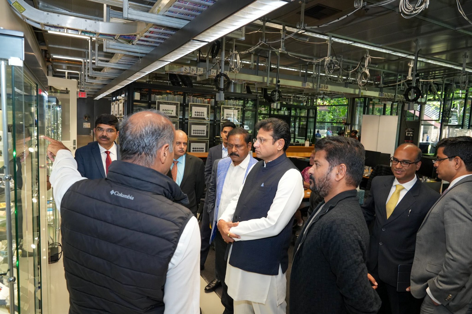 Cm Revanth Reddy And Minister Sridhar Babu Met With Senior Representatives Of The Stanford Byers Center For Biodesign At Stanford University 2