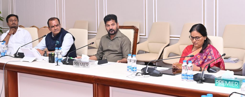 Cm Revanth Reddy Held Review Meeting On The Progress Of The Regional Ring Road 21 08 2024