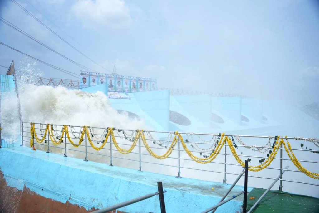 Cm Sri A Revanth Reddy Inaugurated Sitarama Lift Scheme And Switched On The Lift Projects Pumps 15 08 2024 8