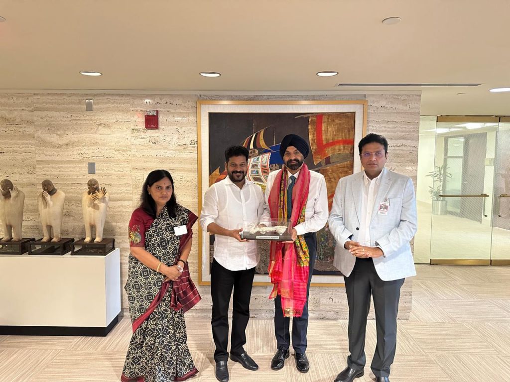 Chief Minister A. Revanth Reddy Held Meeting With World Bank President Ajay Banga 1