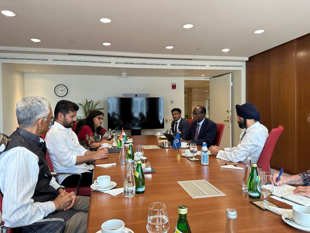 Chief Minister A. Revanth Reddy Held Meeting With World Bank President Ajay Banga 3