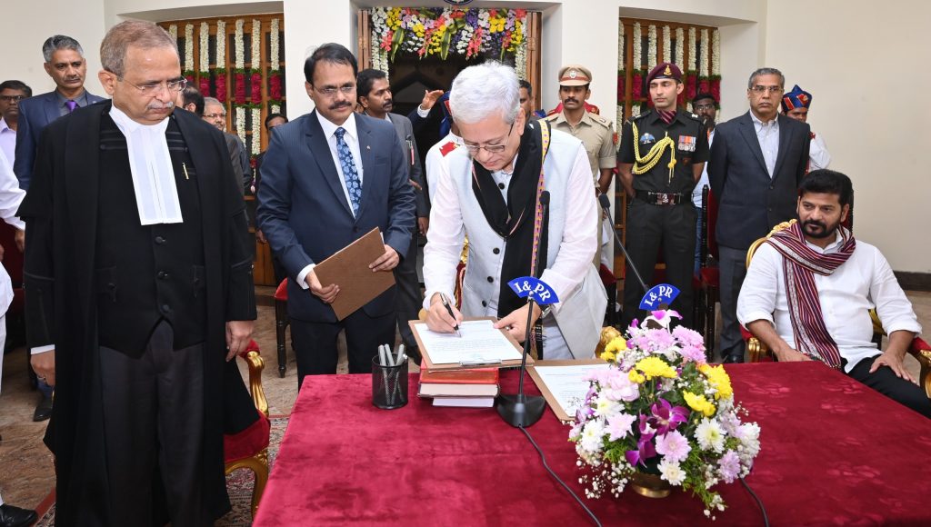 Swearing In Ceremony Of Governor Sri Jishnu Dev Varma At Raj Bhavan 31 07 2024 25