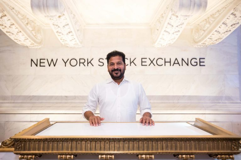 Telangana Delegation Led By Cm Revanth Reddy Visited To The Historic New York Stock Exchange 5