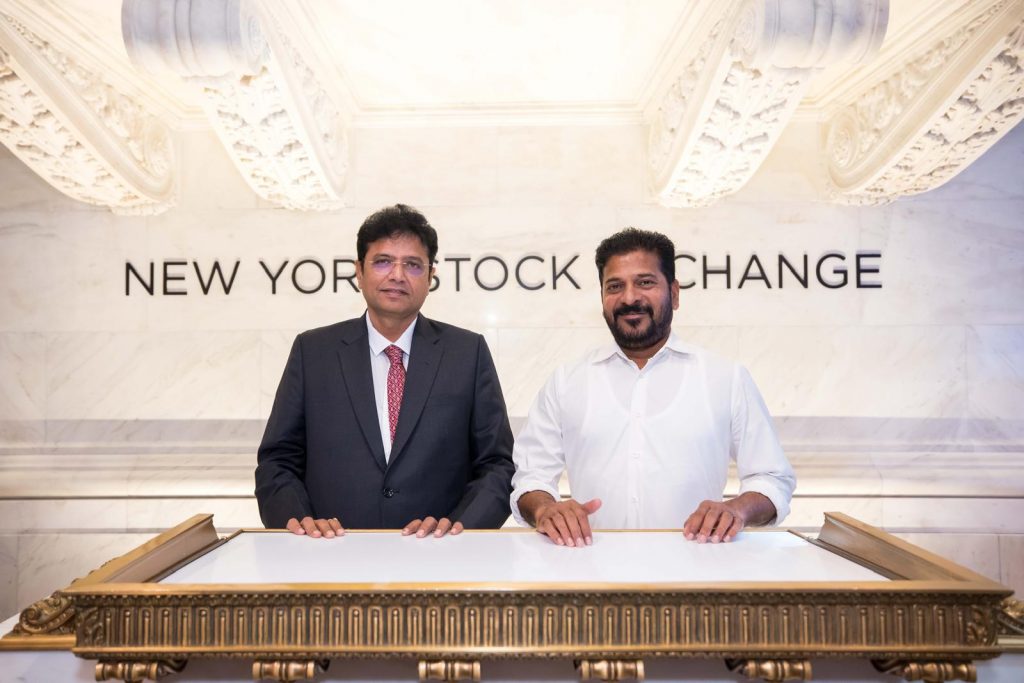 Telangana Delegation Led By Cm Revanth Reddy Visited To The Historic New York Stock Exchange 6