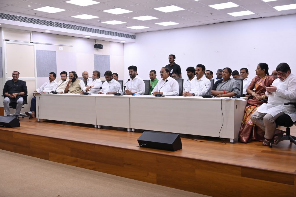 Cm Revanth Reddy Addressing The Media At Secretariat 20 09 2024 1