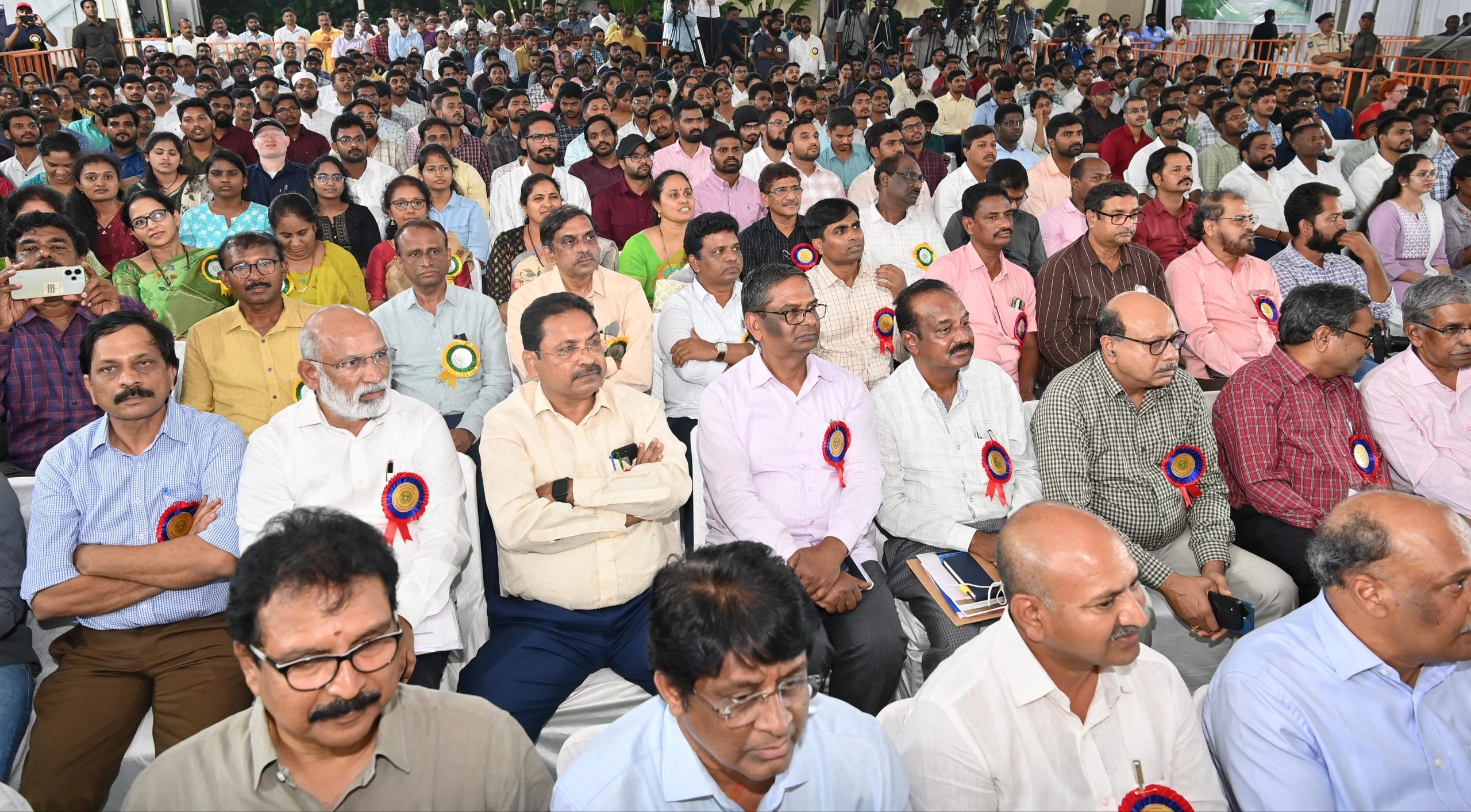 Cm Revanth Reddy Handed Over Appointment Orders To The Newly Recruited Aees 2