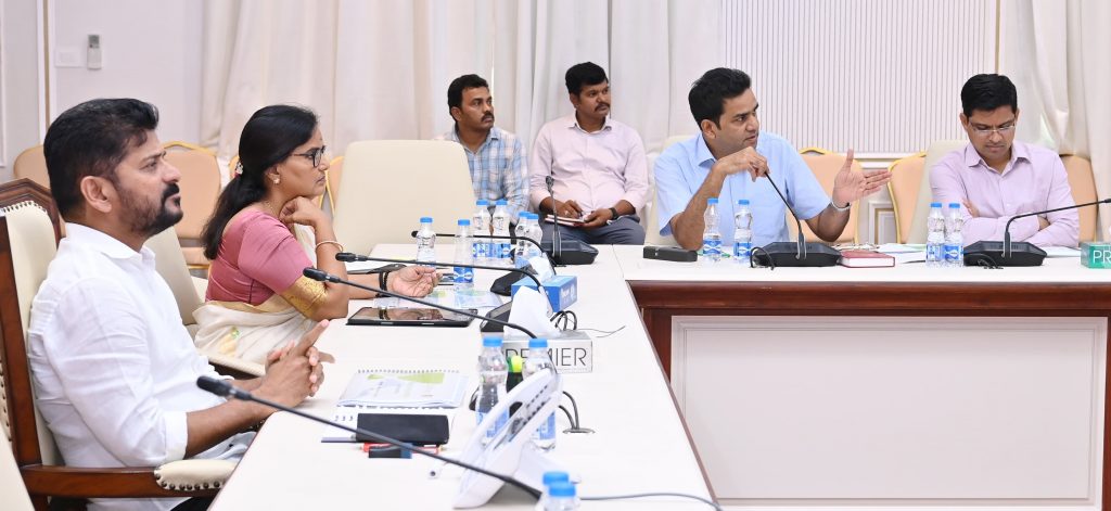 Cm Revanth Reddy Held A Review With The State Labour And Employment Department Officials 21 09 2024 2