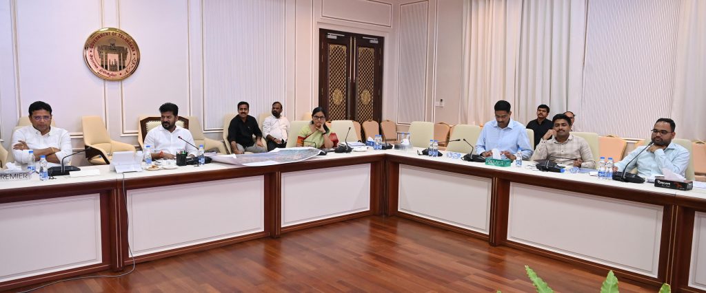 Cm Revanth Reddy Held Review On The Development Of Greenfield Pharma City 09 09 2024 2