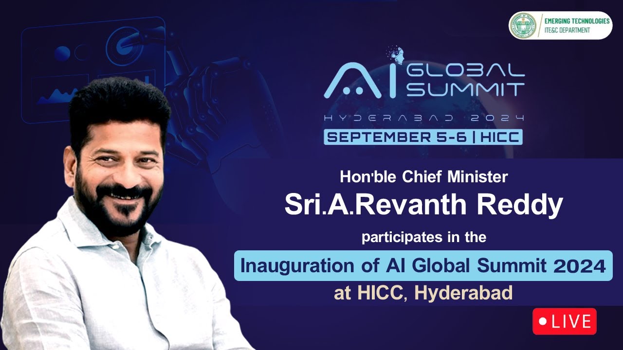 Cm Revanth Reddy Inaugurated Global Ai Summit 2024 05 09 2024