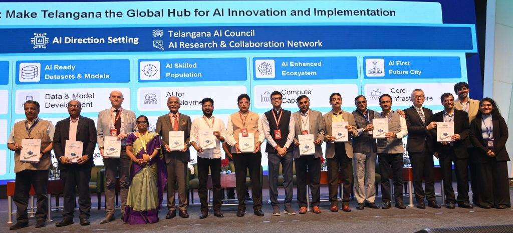 Chief Minister Sri A Revanth Reddy Inaugurated Two Day Global Ai Summit At The Hicc Hyderabad 05 09 2024 6