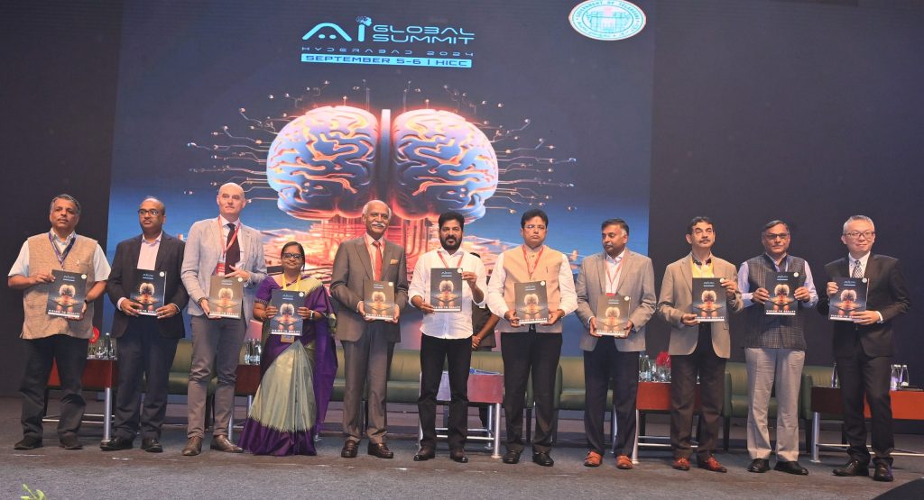 Chief Minister Sri A Revanth Reddy Inaugurated Two Day Global Ai Summit At The Hicc, Hyderabad 05 09 2024 (8)